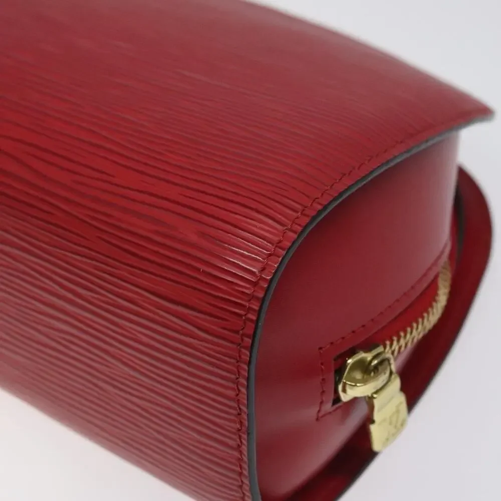 Louis Vuitton Epi Dauphine MM Pouch Red